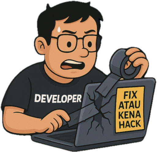 Ilustrasi Fix Atau Kena Hack