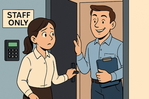 Sutini dan Orang Berkemeja yang Ngaku dari Vendor